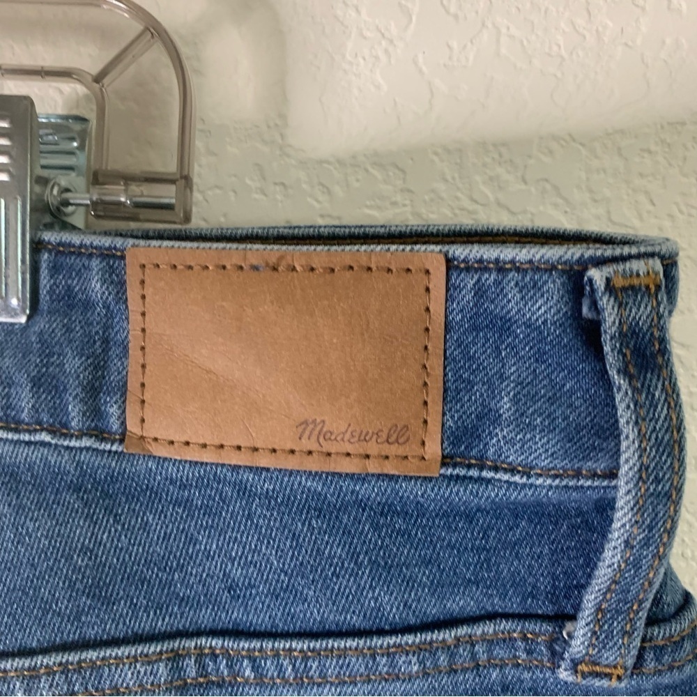 Madewell womens blue curvy perfect vintage straight jeans 24W NEW - Picture 7 of 12